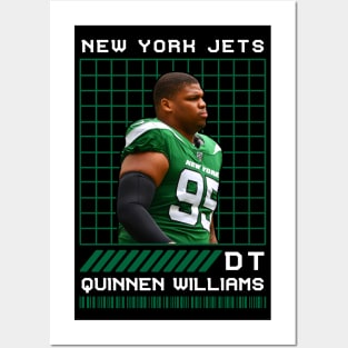 QUINNEN WILLIAMS - DT - NEW YORK JETS Posters and Art